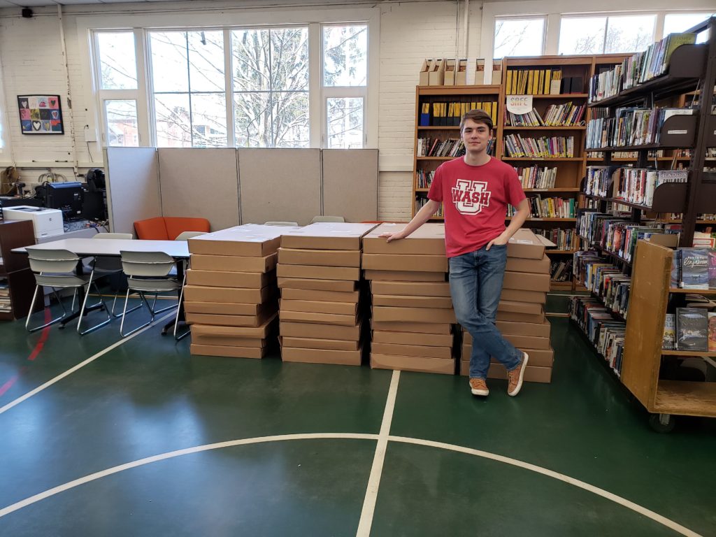 Watkinson Private School Senior Manages Successful Eagle Scout Project Oliver A.