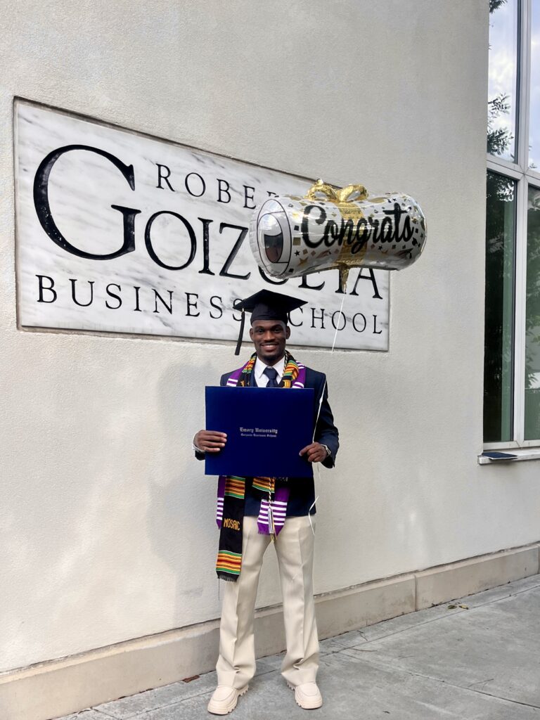 Angel Thompson ’21, Emory grad