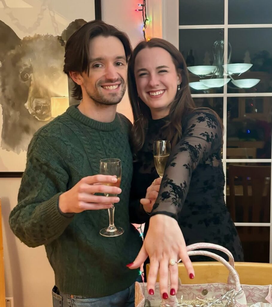 Liam O'Brien ’14 got engaged too!