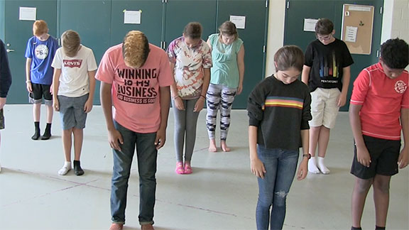 We Wear the Mask - 7th grade performance studies