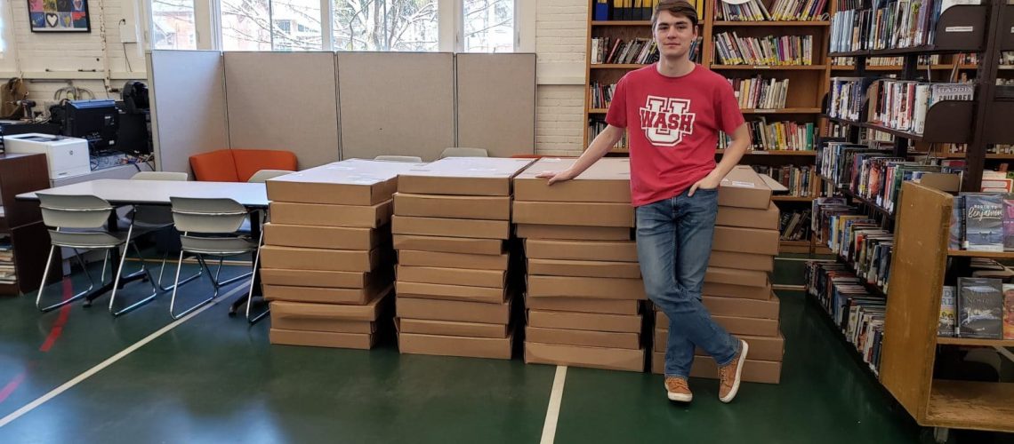 Watkinson Private School Senior Manages Successful Eagle Scout Project Oliver A.
